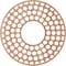 Ekena Millwork Fink Wood Fretwork Pierced Ceiling Medallion, Cherry, 28"OD x 10 1/8"ID x 1/4"T CMWP28X28X0250FFCH - alternate 5